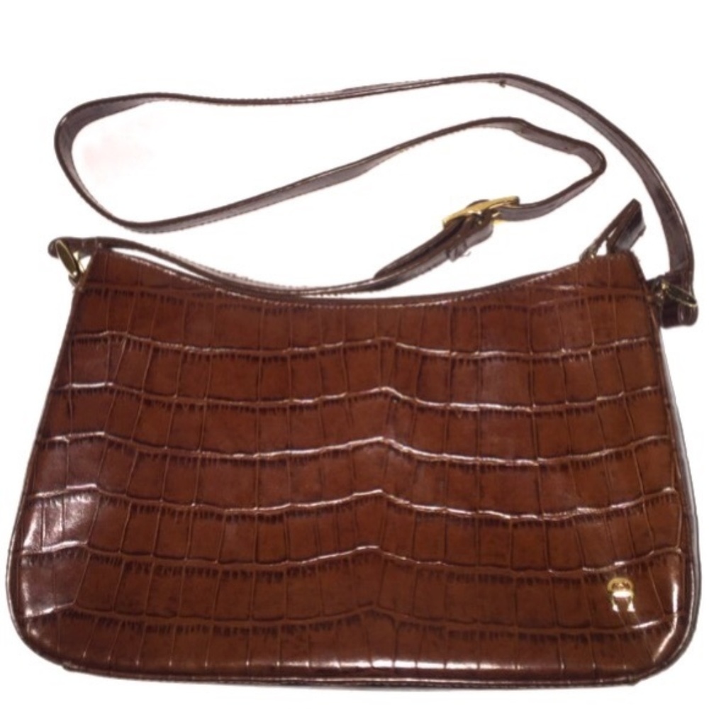 NWOT Etienne Aigner genuine leather shoulder bag